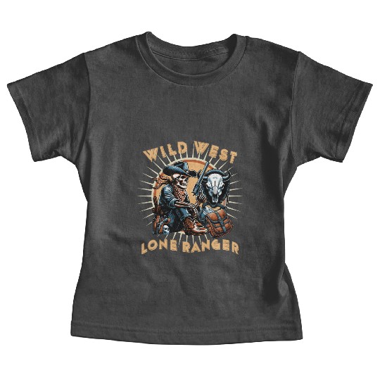 WILD WEST LONE RANGER Baby Tees