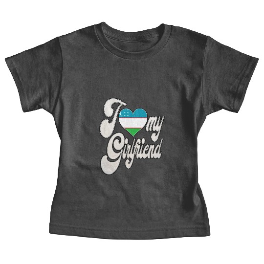 UzbekistanI Love My Uzbek Girlfriend Baby Tees