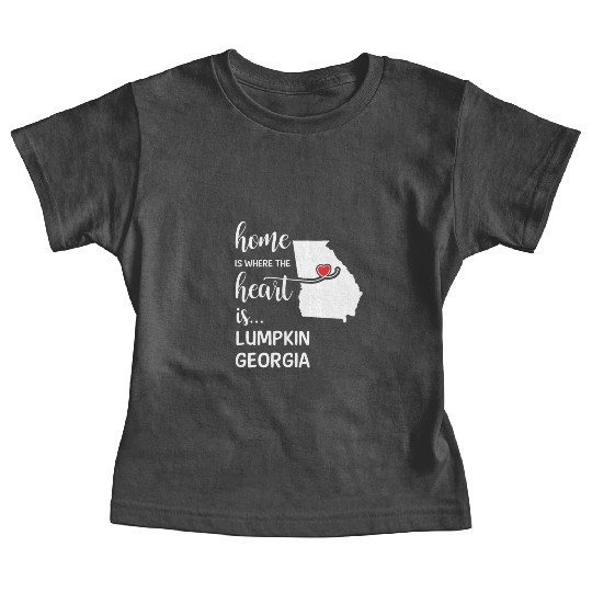 Lumpkin County Georgia Is Where My Heart Is Cool Baby Tees