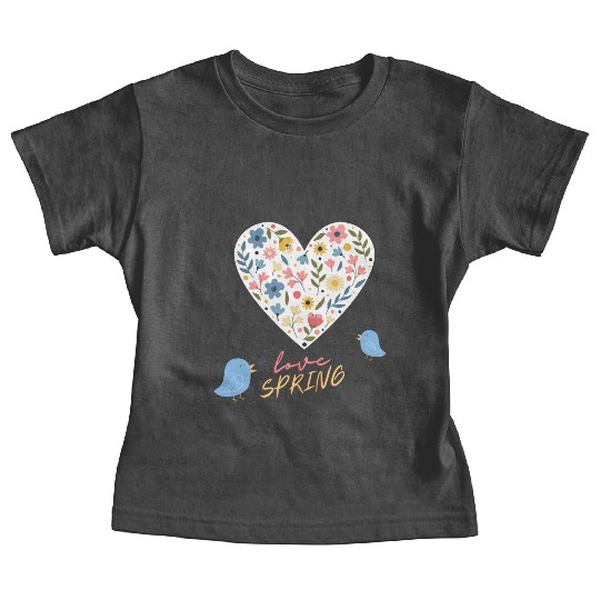 Love spring Baby Tees