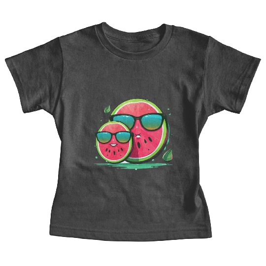 Dad watermelon Baby Tees