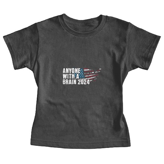 2024 Brain Vote Democracy Anti-Trump Baby Tees