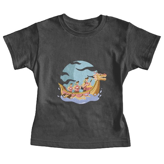 Chinese Dragon Boat Dragon Boat Racer Gift Baby Tees