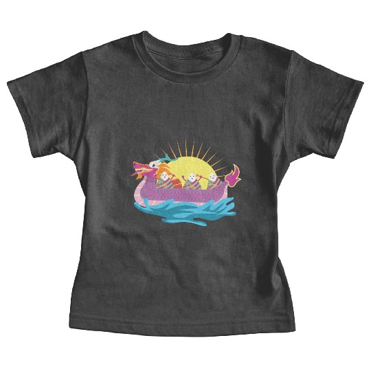 Chinese Dragon Boat Chinese Gift Baby Tees
