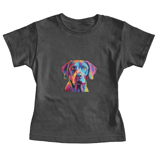 Watercolor Colorful Blue Lacy Baby Tees