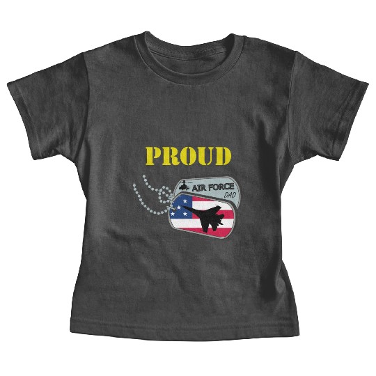 Proud Air Force Dad Baby Tees