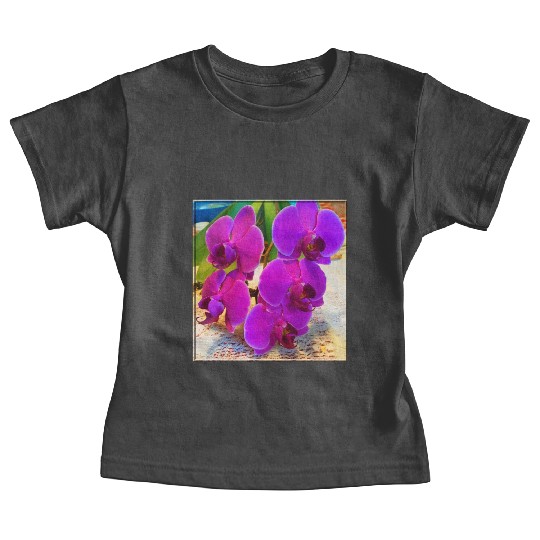 Orchid 2 Baby Tees