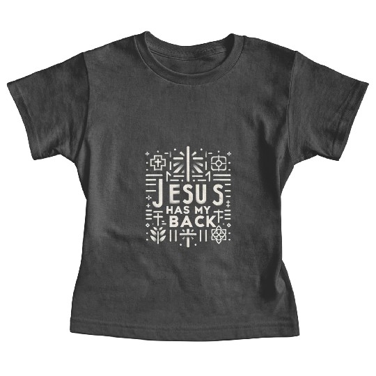 Jesus Has My Back 30 Baby Tees