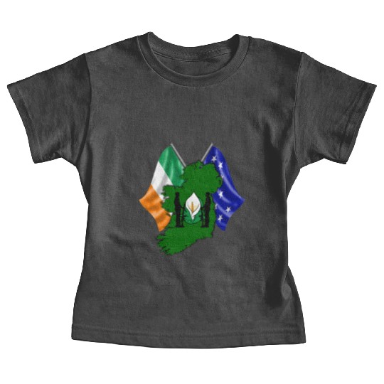 Irish Easter Lily - Designed in Ireland Baby Tees