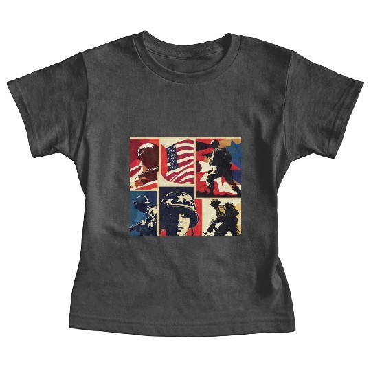 Memorial Day 6 Baby Tees