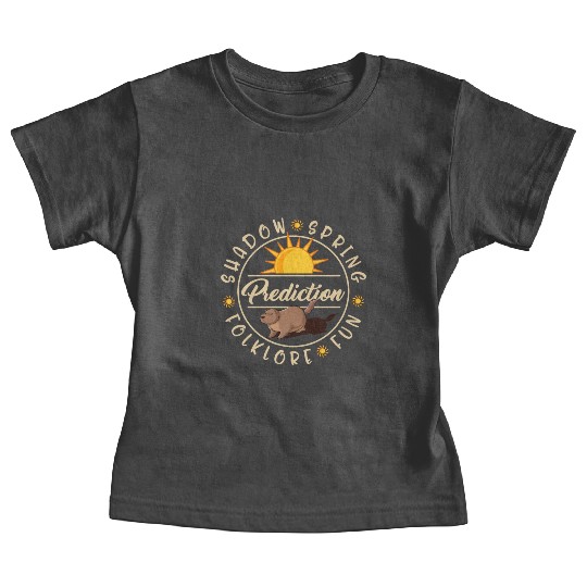 Groundhog Baby Tees, Groundhog Prediction Shadow