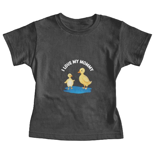 Duck And Duckling Mother's Day For Kids And Adults Baby Tees
