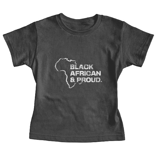 BLACK AFRICAN PROUD Baby Tees