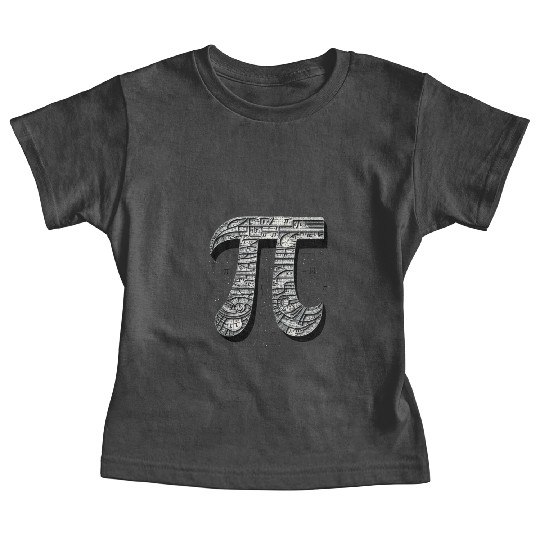 Pi Day Nerd Geek Love Math Pi Symbol Kids Men Baby Tees