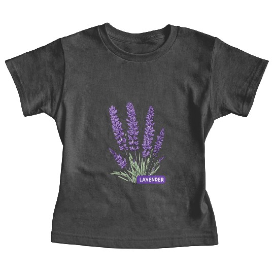 Lavender - Pot Label Baby Tees
