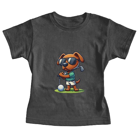 Rhodesian Ridgeback Golfer Golf Course Dog Owner Baby Tees