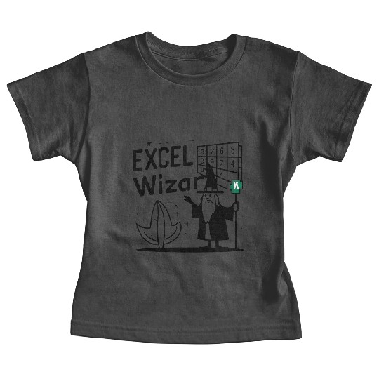 excel wizad funny accountant, bookkeeper and audit Baby Tees