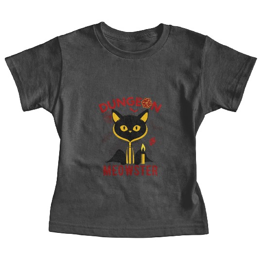 Dungeon Meowster Baby Tees