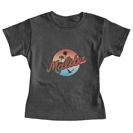 Malibu gradient Baby Tees