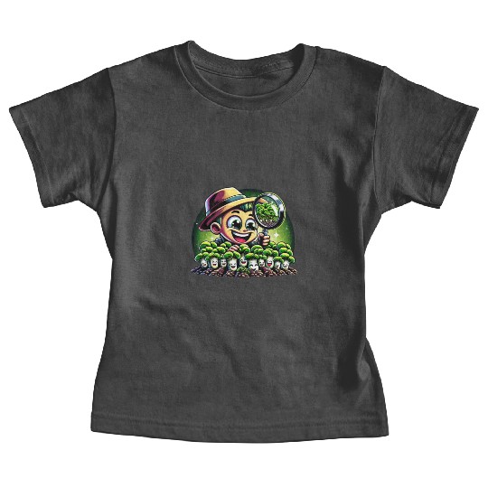 Vegan Agriculture Growing Sprouts Vegetables Baby Tees