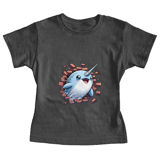 Narwhal Surprise Baby Tees