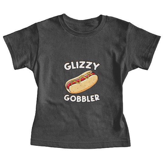 Hot Dog Glizzy Gobbler Number One Gladiator Baby Tees