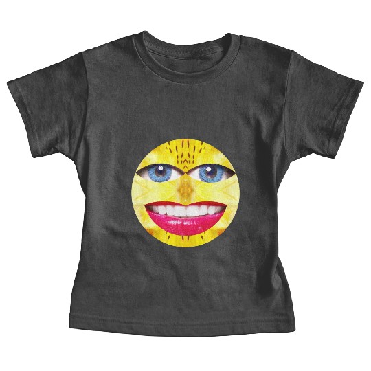 Smile Face Have a Nice Day Promote Happiness Joy Baby Tees