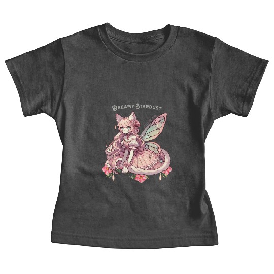 Enchanted Dreamy Stardust-A Cat Fairycore Fantasy Baby Tees