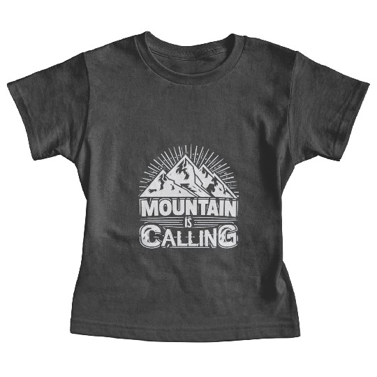 Mountain Adventure: Nature, Climbing, Camping Baby Tees