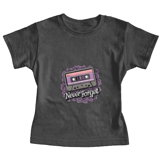 A cassette tape colored with roses 11 Baby Tees