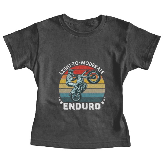 Motorcycle Adventure Rider Light To Moderate Baby Tees