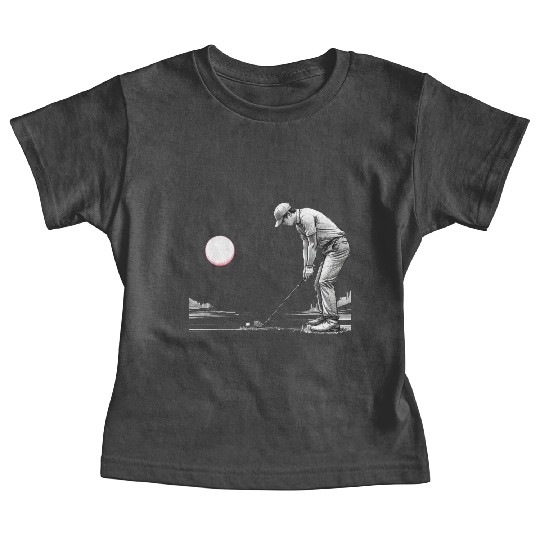 Fairway Focus: Golf Sketch Baby Tees
