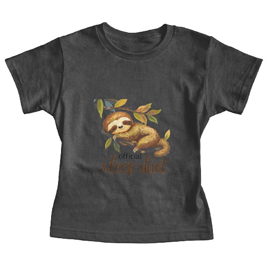 Official sleep Baby Tees & Sleeping Sloth Baby