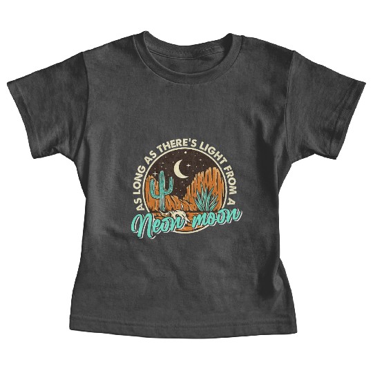Neon Moon Cactus Country Mountain Vintage Retro Baby Tees