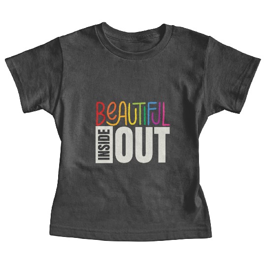 Beautiful Inside Out (black) Baby Tees