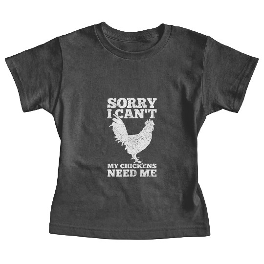 Chicken Mom Dad Poultry Farmer Chicken Lover Baby Tees