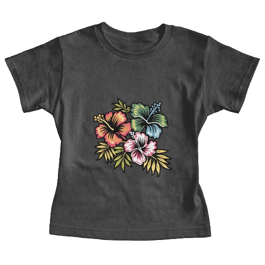 Hibiscus Baby Tees