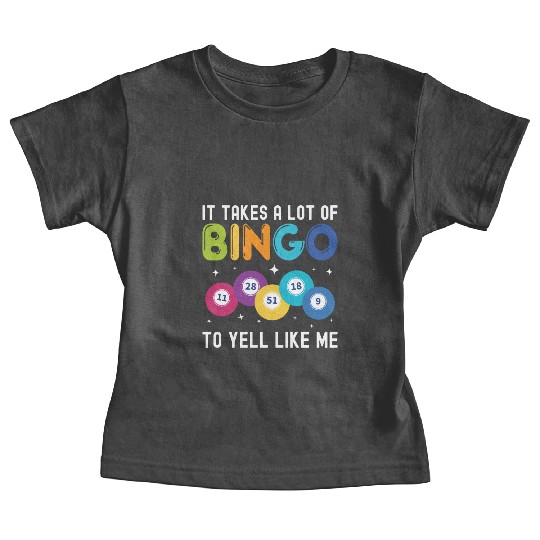 Funny Bingo Yeller Bingo Player Baby Tees