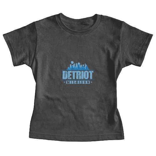 Detroit Michigan City in the USA Baby Tees
