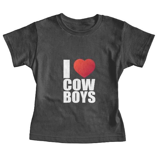 I love a cowboys; country; rodeos; cowboy; western Baby Tees