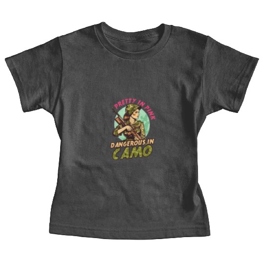 Hunter Pretty In Pink Dangerous Camo Baby Tees