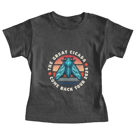 Cicada-Comeback-Insect-Magicicada- Baby Tees