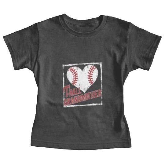 Baseball Grandma Grandmother Grandparents Day Baby Tees