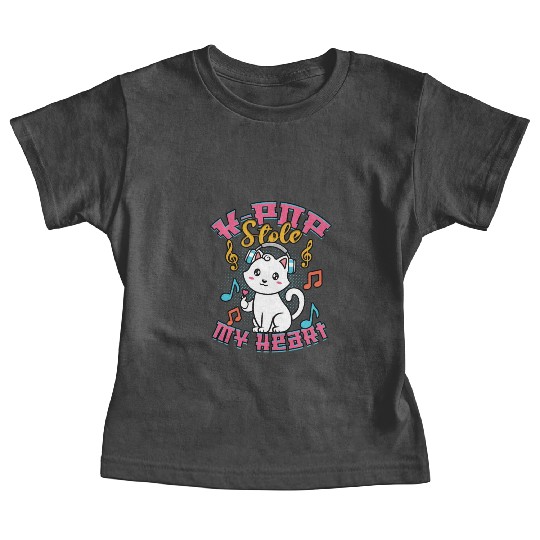 K-Pop Stole My Heart Korean Music Baby Tees