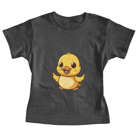Adorable Happy Duckling Dance Baby Tees