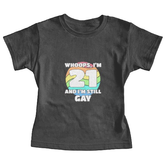 21st Birthday 21 BDay Lesbian Gay Bi Trans - Baby Tees