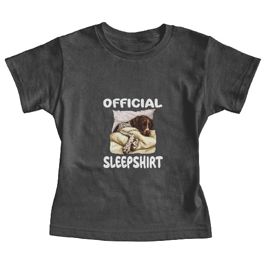 German Shorthaired Pointer Dog Official Sleep Baby Tees