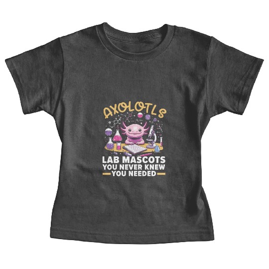Axolotl Science Teacher Mexican Salamander Baby Tees