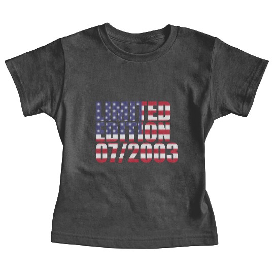 21st birthday Limited Edition USA 07/2003 Baby Tees