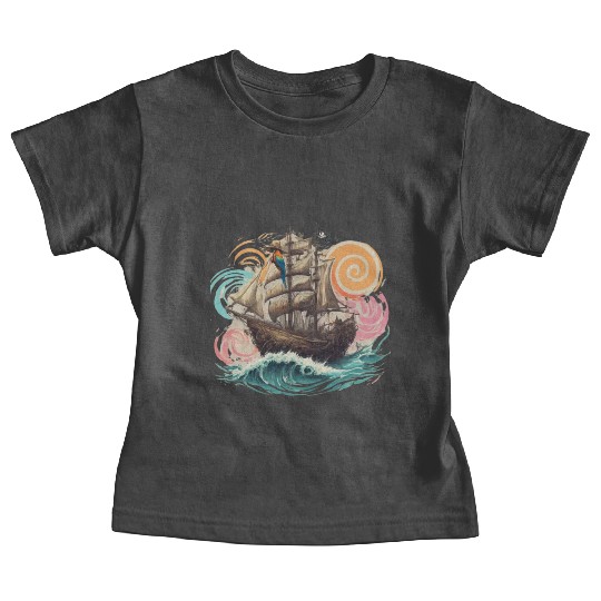 Pirate paradise Baby Tees design.